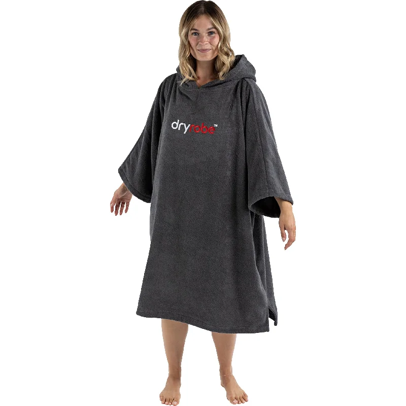 Dryrobe Organic Towel Changing Robe - Grey